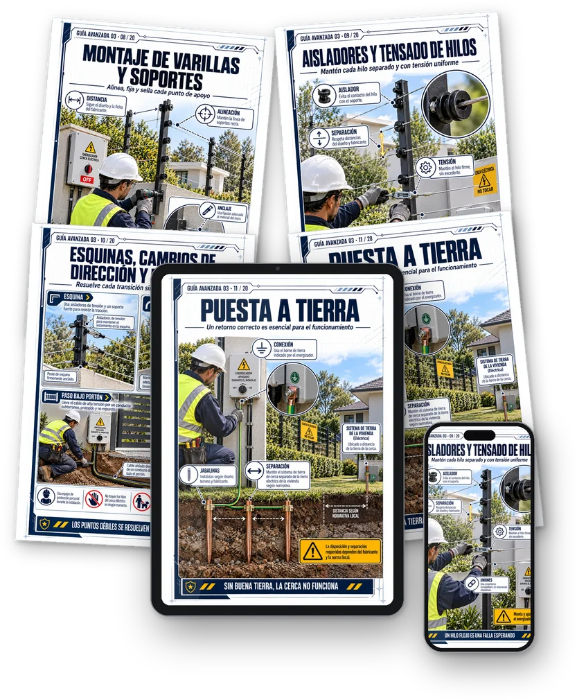 Montaje Paso a Paso y Puesta a Tierra